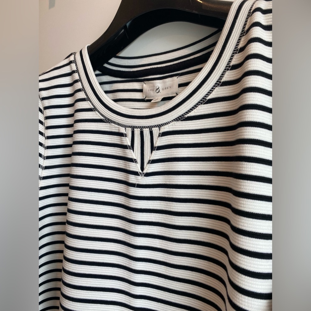 NWT Lou & Grey Striped Dress w Pockets